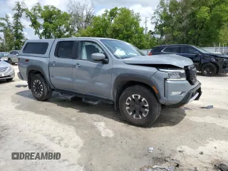 2023 Nissan Frontier Pro-4X with VIN 1N6ED1EK5PN651824, listed as a Copart auction lot 50928645 with 11,319 mi miles and Non repairable. Bid and sale history available at DreamBid. Image 4.