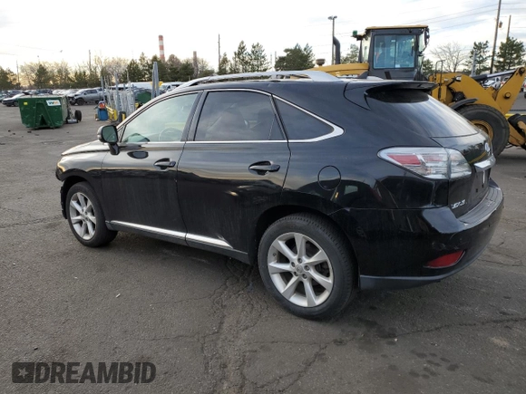 2010 Lexus RX 350 with VIN 2T2BK1BA8AC048959, listed as a Copart auction lot 50305715 with 83,516 mi miles and Salvage Title. Bid and sale history available at carsss.com. Image 2.