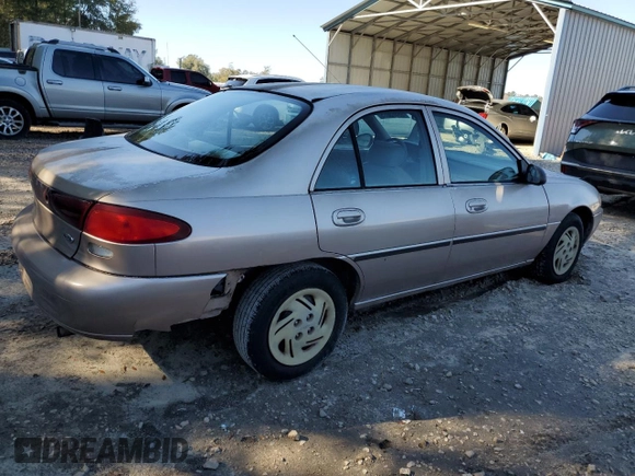 1998 Ford Escort LX with VIN 1FAFP10P5WW124477, listed as a Copart auction lot 88403865 with 227,936 mi miles and Salvage title. Bid and sale history available at DreamBid. Image 3.