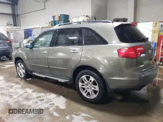 2007 Acura MDX Tech Pkg with VIN 2HNYD28307H503027, listed as a Copart auction lot 45360325 with 204,528 mi miles and Salvage Title. Bid and sale history available at carsss.com. Image 2.