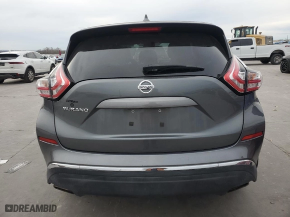 2017 Nissan Murano S with VIN 5N1AZ2MG7HN145916, listed as a Copart auction lot 89288995 with 88,031 mi miles and Salvage Title. Bid and sale history available at carsss.com. Image 6.