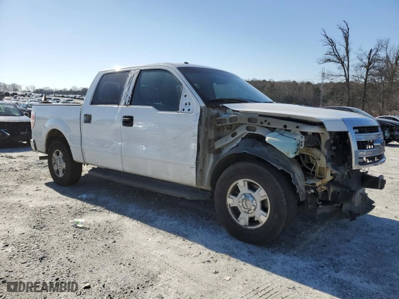 2013 Ford F-150 XL with VIN 1FTEW1CM7DFC50864, listed as a Copart auction lot 48153525 with 236,426 mi miles and Salvage Title. Bid and sale history available at carsss.com. Image 4.