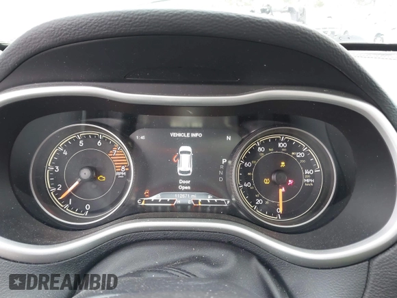 2016 Jeep Cherokee Trailhawk with VIN 1C4PJMBS5GW304062, listed as a IAAI auction lot 41756813 with 112,671 mi miles. Bid and sale history available at carsss.com. Image 7.