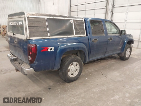 2005 Chevrolet Colorado 1SF LS Z71 with VIN 1GCDT136458138180, listed as a IAAI auction lot 41890561 with 135,653 mi miles. Bid and sale history available at carsss.com. Image 4.