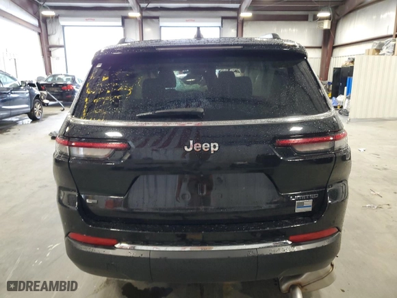 2023 Jeep Grand Cherokee L Limited with VIN 1C4RJJBG3P8783623, listed as a Copart auction lot 80689924 with 0 mi miles and Salvage Title. Bid and sale history available at carsss.com. Image 6.