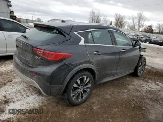 2018 Infiniti QX30 Luxury with VIN SJKCH5CR2JA058150, listed as a Copart auction lot 42231625 with 185,099 mi miles and Clean title. Bid and sale history available at DreamBid. Image 3.