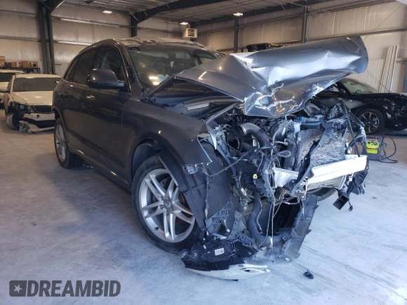 2014 Audi Q5 Premium Plus with VIN WA1LFAFPXEA013601, listed as a Copart auction lot 42926405 with 0 mi miles and Salvage Title. Bid and sale history available at carsss.com. Image 4.