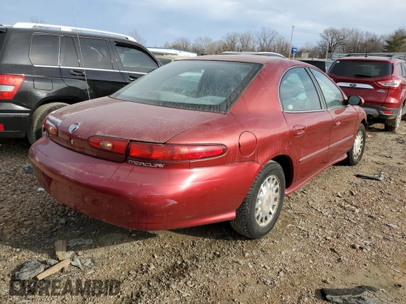 1999 Mercury Sable GS with VIN 1MEFM50U0XA660783, listed as a Copart auction lot 45947104 with 183,026 mi miles and Non Repairable. Bid and sale history available at DreamBid. Image 3.