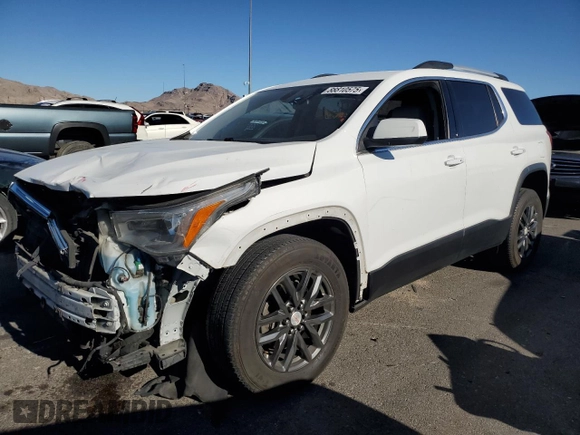 2017 GMC Acadia SLT with VIN 1GKKNMLAXHZ197017, listed as a Copart auction lot 88810575 with 125,748 mi miles and Salvage Title. Bid and sale history available at carsss.com. Image 1.