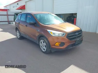 2017 Ford Escape S with VIN 1FMCU0F77HUA68074, listed as a IAAI auction lot 41982046 with 124,376 mi miles and . Bid and sale history available at DreamBid. Image 1.