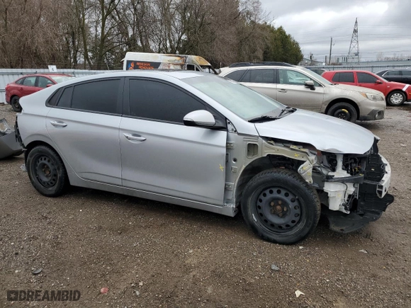 2020 Hyundai Ioniq Hybrid Preferred with VIN KMHC85LC7LU233956, listed as a Copart auction lot 50801805 with 187,930 mi miles and Salvage Title. Bid and sale history available at carsss.com. Image 4.