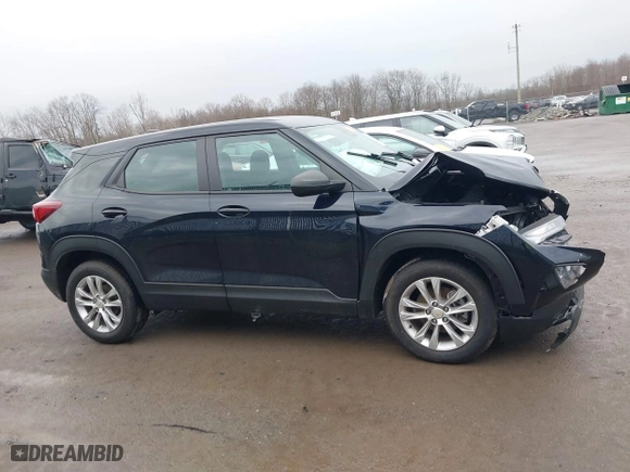2021 Chevrolet TrailBlazer LS with VIN KL79MMS2XMB100177, listed as a IAAI auction lot 41032268 with 38,694 mi miles. Bid and sale history available at carsss.com. Image 13.