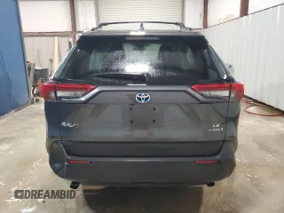 2021 Toyota RAV4 Hybrid LE with VIN 4T3LWRFV2MU026457, listed as a Copart auction lot 46885145 with 40,219 mi miles and Clean Title. Bid and sale history available at carsss.com. Image 6.