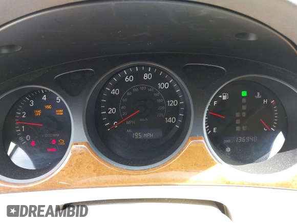 2005 Lexus ES 350 with VIN JTHBA30G955085868, listed as a IAAI auction lot 42586900 with 136,948 mi miles and . Bid and sale history available at DreamBid. Image 7.