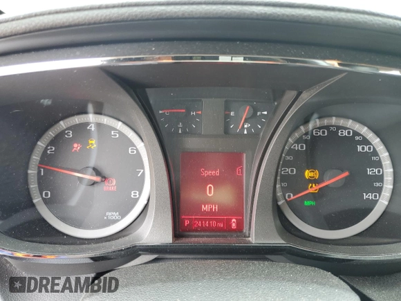 2012 GMC Terrain SLT-1 with VIN 2GKFLUE55C6281001, listed as a Copart auction lot 57208085 with 241,410 mi miles and Salvage title. Bid and sale history available at DreamBid. Image 9.