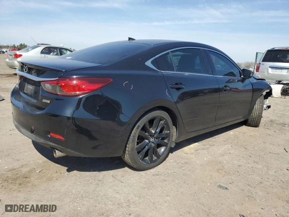 2015 Mazda Mazda6 i Grand Touring with VIN JM1GJ1W5XF1221158, listed as a Copart auction lot 48769015 with 194,603 mi miles and Clean Title. Bid and sale history available at carsss.com. Image 3.