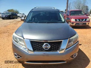 2016 Nissan Pathfinder Platinum with VIN 5N1AR2MN5GC608886, listed as a Copart auction lot 50582035 with 127,089 mi miles and Salvage Title. Bid and sale history available at carsss.com. Image 5.