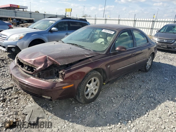 2001 Mercury Sable LS Premium with VIN 1MEFM55S11G607909, listed as a Copart auction lot 78529184 with 162,012 mi miles and Salvage Title. Bid and sale history available at DreamBid. Image 1.