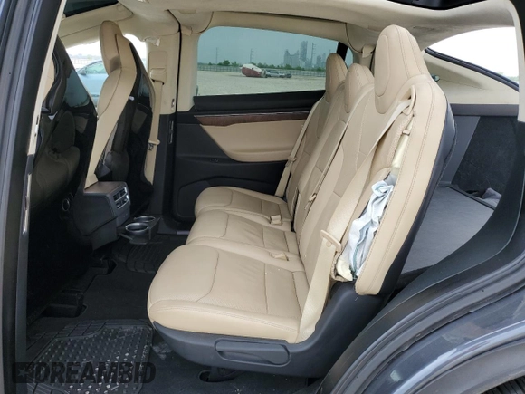 2016 Tesla Model X 70D with VIN 5YJXCDE26GF034172, listed as a Copart auction lot 51710865 with 78,930 mi miles and Salvage Title. Bid and sale history available at carsss.com. Image 11.