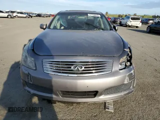 2008 Infiniti G35 Journey z VIN JNKBV61E48M221692, wystawiony jako Copart lot #47736045 z przebiegiem 116 263 mil mil oraz Szkoda całkowita • Salvage title. Historia ofert i sprzedaży dostępna na DreamBid. Obrazek 5.