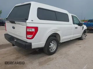 2021 Ford F-150 XL with VIN 1FTMF1CB6MKD46745, listed as a IAAI auction lot 42376132 with 126,188 mi miles and . Bid and sale history available at DreamBid. Image 4.