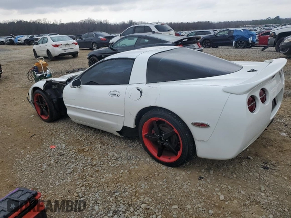 1998 Chevrolet Corvette with VIN 1G1YY22G0W5130768, listed as a Copart auction lot 44248105 with 296,037 mi miles and Clean Title. Bid and sale history available at carsss.com. Image 2.