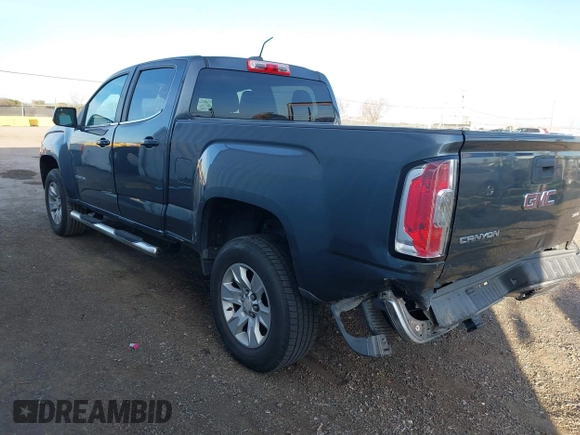 2015 GMC Canyon 2WD SLE with VIN 1GTG5BE35F1120622, listed as a IAAI auction lot 41421685 with 132,224 mi miles. Bid and sale history available at carsss.com. Image 3.