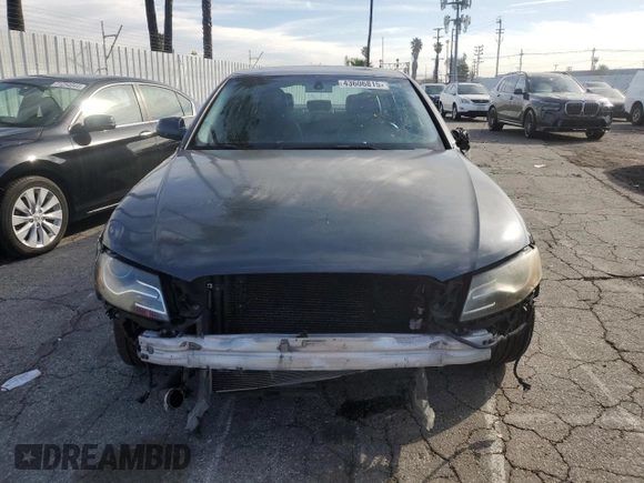 2011 Audi A4 Premium Plus z VIN WAUEFAFL3BN001027, wystawiony jako Copart lot #43606815 z przebiegiem Nie podano mil oraz Nie do naprawy • Non repairable. Historia ofert i sprzedaży dostępna na DreamBid. Obrazek 5.