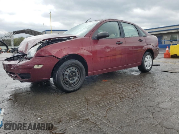 2007 Ford Focus S with VIN 1FAFP34NX7W105087, listed as a Copart auction lot 51749995 with 49,644 mi miles and Salvage Title. Bid and sale history available at carsss.com. Image 1.