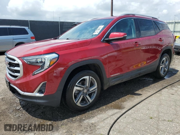 2020 GMC Terrain SLT with VIN 3GKALVEV7LL152883, listed as a Copart auction lot 64861285 with 100,927 mi miles and Clean title. Bid and sale history available at DreamBid. Image 1.