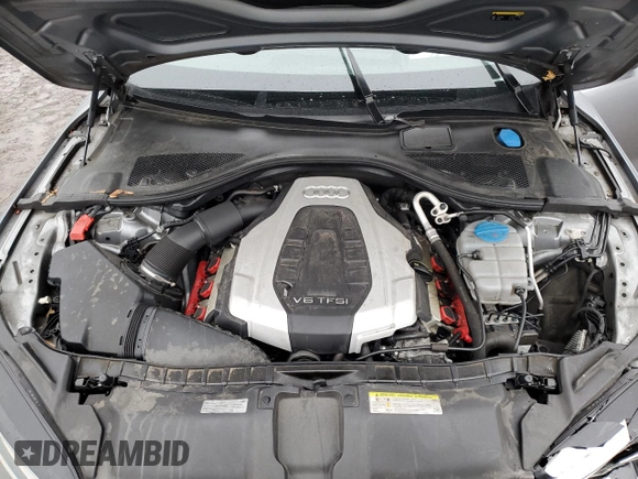 2017 Audi A7 Premium Plus with VIN WAUW3AFC5HN102267, listed as a Copart auction lot 39189334 with 66,430 mi miles. Bid and sale history available at carsss.com. Image 12.