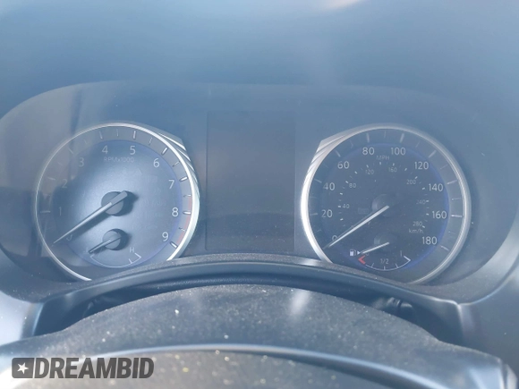 2015 Infiniti Q50 z VIN JN1BV7AP4FM341453, wystawiony jako IAAI lot #41755534 z przebiegiem Nie podano mil oraz . Historia ofert i sprzedaży dostępna na DreamBid. Obrazek 7.