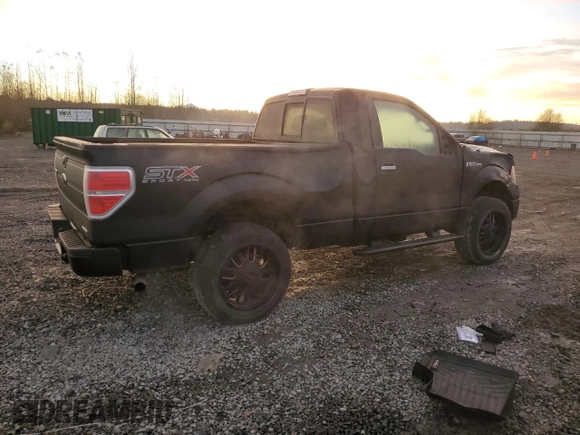 2014 Ford F-150 XL with VIN 1FTMF1EF4EFC21592, listed as a Copart auction lot 79848644 with 106,982 mi miles and Salvage Title. Bid and sale history available at carsss.com. Image 3.
