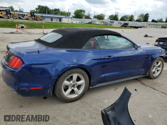 2016 Ford Mustang V6 with VIN 1FATP8EM3G5329331, listed as a Copart auction lot 56327565 with 127,718 mi miles and Salvage title. Bid and sale history available at DreamBid. Image 3.