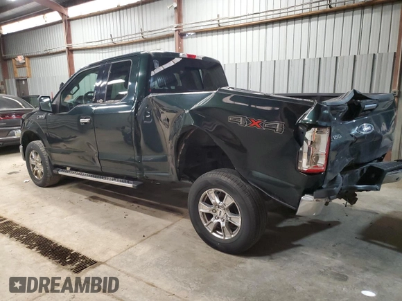 2016 Ford F-150 XLT with VIN 1FTFX1EF6GFB52185, listed as a Copart auction lot 49766145 with 104,921 mi miles and Salvage Title. Bid and sale history available at carsss.com. Image 2.