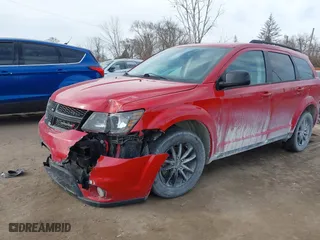 2019 Dodge Journey SE with VIN 3C4PDCBB0KT857055, listed as a IAAI auction lot 41826232 with 88,274 mi miles. Bid and sale history available at carsss.com. Image 17.