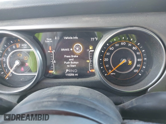 2018 Jeep Wrangler Unlimited Sport S z VIN 1C4HJXDG7JW299534, wystawiony jako IAAI lot #42321004 z przebiegiem 110 206 mil mil oraz . Historia ofert i sprzedaży dostępna na DreamBid. Obrazek 7.