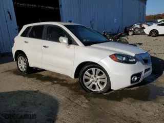 2012 Acura RDX Tech Pkg with VIN 5J8TB1H58CA002382, listed as a Copart auction lot 76984714 with 186,387 mi miles and Salvage Title. Bid and sale history available at carsss.com. Image 4.