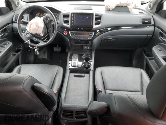 2020 Honda Ridgeline RTL-E with VIN 5FPYK3F77LB006653, listed as a Copart auction lot 52582995 with 20,727 mi miles and Salvage title. Bid and sale history available at DreamBid. Image 8.