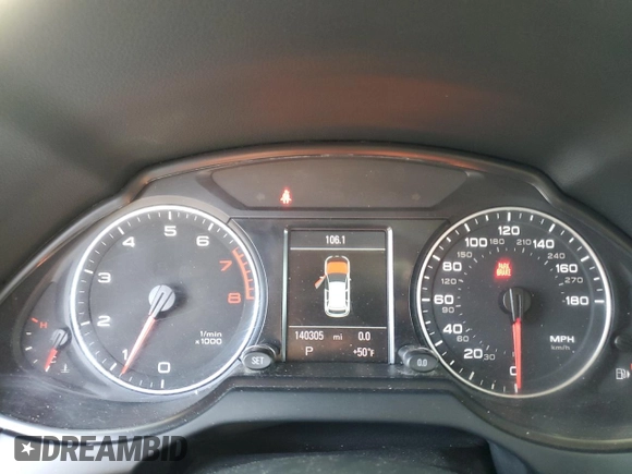 2012 Audi Q5 2.0T Premium Plus with VIN WA1LFAFP2CA054916, listed as a Copart auction lot 53744465 with 140,305 mi miles and Clean Title. Bid and sale history available at carsss.com. Image 9.