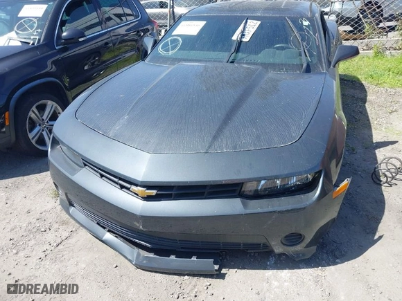 2015 Chevrolet Camaro LS with VIN 2G1FB1E37F9220868, listed as a IAAI auction lot 41586546 with 57126 miles. Bid and sale history available at carsss.com. Image 13.