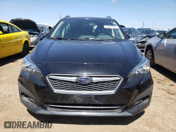 2018 Subaru Impreza Premium z VIN 4S3GTAB66J3741329, wystawiony jako Copart lot #57842784 z przebiegiem 80 854 mil mil oraz Nie do naprawy • Non repairable. Historia ofert i sprzedaży dostępna na DreamBid. Obrazek 5.