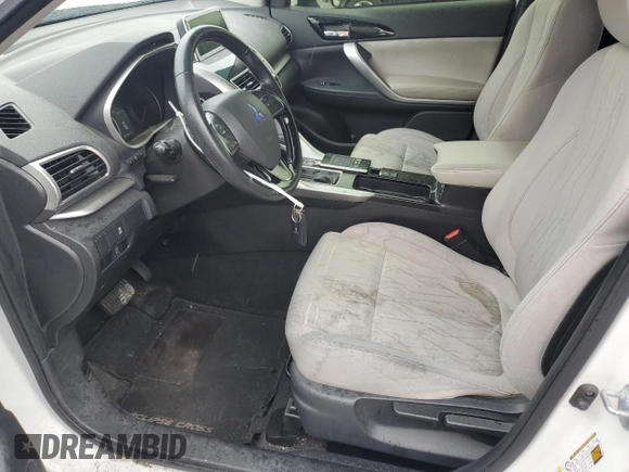 2018 Mitsubishi Eclipse Cross SE with VIN JA4AT5AA8JZ038762, listed as a Copart auction lot 58362735 with 87,163 mi miles and Salvage title. Bid and sale history available at DreamBid. Image 7.