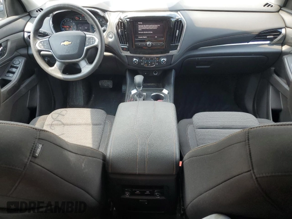 2021 Chevrolet Traverse LS with VIN 1GNERFKW6MJ194590, listed as a Copart auction lot 64008554 with 36,861 mi miles and Salvage Title. Bid and sale history available at carsss.com. Image 8.