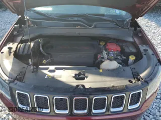 2020 Jeep Compass Limited with VIN 3C4NJDCB7LT251337, listed as a Copart auction lot 53701215 with 56,965 mi miles and Salvage Title. Bid and sale history available at carsss.com. Image 12.