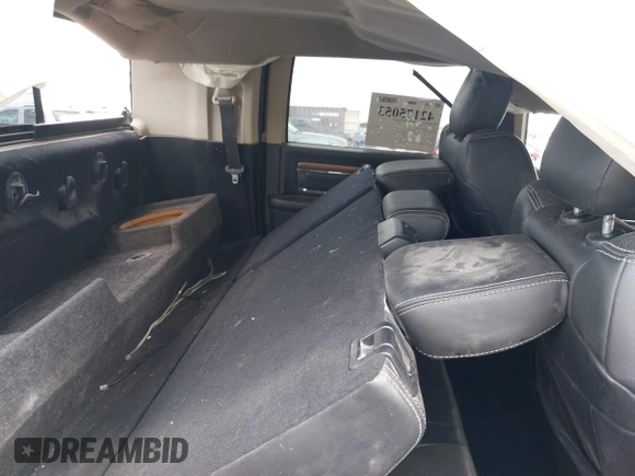 2015 Ram 2500 Laramie with VIN 3C6UR5NL6FG521209, listed as a IAAI auction lot 42175053 with 257,843 mi miles and . Bid and sale history available at DreamBid. Image 8.