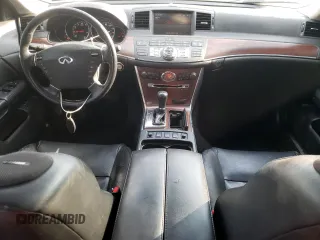 2008 Infiniti M with VIN JNKAY01F18M656632, listed as a Copart auction lot 74304364 with 233,338 mi miles and Salvage Title. Bid and sale history available at DreamBid. Image 8.