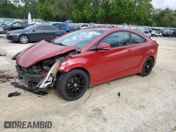 2014 Hyundai Elantra z VIN KMHDH6AH8EU025564, wystawiony jako Copart lot #51357165 z przebiegiem 87 044 mil mil oraz Szkody całkowita. Historia ofert i sprzedaży dostępna na DreamBid. Obrazek 1.