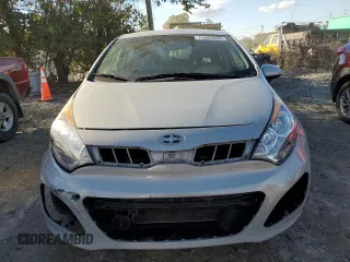 2014 Kia Rio EX with VIN KNADN5A35E6323017, listed as a Copart auction lot 75566694 with 117,996 mi miles and Salvage Title. Bid and sale history available at carsss.com. Image 5.