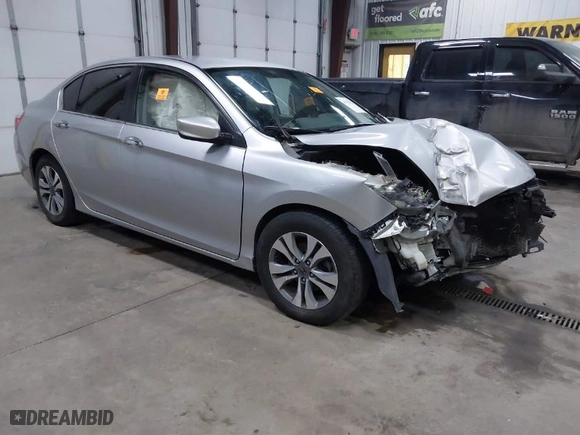 2015 Honda Accord Sedan LX with VIN 1HGCR2F36FA128652, listed as a IAAI auction lot 41562022 with 160,731 mi miles. Bid and sale history available at carsss.com. Image 1.